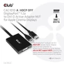 Kép 2/9 - Club 3D Átalakító - CAC-1010 (DisplayPort to Dual Link DVI-D, aktív, 4K30Hz, HDCP ON)