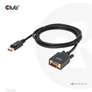 Kép 5/9 - Club 3D Kábel - CAC-1012 (DisplayPort to VGA, 2m, 28AWG, Full HD 1080p, Aranyozott csatlakozók)