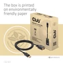 Kép 9/9 - Club 3D Kábel - CAC-1012 (DisplayPort to VGA, 2m, 28AWG, Full HD 1080p, Aranyozott csatlakozók)