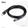 Kép 7/8 - Club 3D Kábel - CAC-1022 (DisplayPort 1.4 HBR3, 8K60Hz, 4K144Hz, 2m, M/F, 32.4Gbps)