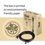 Kép 7/8 - Club 3D Kábel - CAC-1023 (DisplayPort 1.4, 8K60Hz, DSC 1.2, HBR3, HDR, 3m, Bidirectionális, M/F)