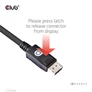 Kép 5/10 - Club 3D Kábel - CAC-1060 (DisplayPort 1.4, 8K, 32.4Gbps, HBR3 8K, 28AWG, M/M, 3m)