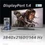 Kép 8/10 - Club 3D Kábel - CAC-1060 (DisplayPort 1.4, 8K, 32.4Gbps, HBR3 8K, 28AWG, M/M, 3m)