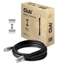 Kép 1/10 - Club 3D Kábel - CAC-1069 (DisplayPort 1.4 HBR3 8K @60Hz, 32.4Gbps, 4m, 24AWG, DSC 1.2, VESA, M/M)