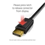 Kép 7/10 - Club 3D Kábel - CAC-1069B (DisplayPort 1.4 HBR3, 8K@60Hz, 4m, 24AWG, fekete, VESA tanúsított, M/M)