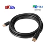 Kép 9/10 - Club 3D Kábel - CAC-1069B (DisplayPort 1.4 HBR3, 8K@60Hz, 4m, 24AWG, fekete, VESA tanúsított, M/M)