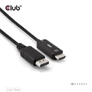 Kép 5/8 - Club 3D Kábel - CAC-1083 (DisplayPort 1.4 to HDMI 2.0, aktív adapter, 4K60Hz, HDR, 2m)