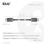 Kép 3/8 - Club 3D Kábel - CAC-1092 (DisplayPort 2.1, DP80, 8K240Hz, 1.6m, Bi-Directional, M/M)
