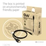 Kép 5/5 - Club 3D Kábel - CAC-1116 (Mini DisplayPort to DisplayPort, DP80, Bidirektional, VESA, 4K240Hz, 8K60Hz, 10K60Hz, 1m)