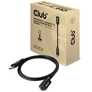 Kép 1/9 - Club 3D Kábel - CAC-1120 (Mini DisplayPort 1.4 to DisplayPort, 8K60Hz, DSC1.2, HBR3, HDR, 1m, F/M, Kétirányú)