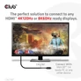 Kép 5/8 - Club 3D Átalakító - CAC-1187 (Mini DisplayPort 1.4 to HDMI 4K120Hz / 8K60Hz HDR10+, 1.8m)