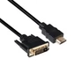 Kép 4/7 - Club 3D Kábel - CAC-1210 (DVI-D to HDMI 1.4, 2m, M/M, Bidirectional, UHD 4K30Hz)