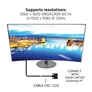 Kép 6/7 - Club 3D Kábel - CAC-1223 (DVI-D Dual Link, 24+1, Bidirektional, 28AWG, 3m, Plug & Play)