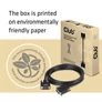 Kép 7/7 - Club 3D Kábel - CAC-1223 (DVI-D Dual Link, 24+1, Bidirektional, 28AWG, 3m, Plug & Play)