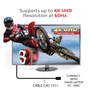 Kép 6/7 - Club 3D Kábel - CAC-1311 (HDMI 2.0 Premium High Speed, 4K60Hz, 1m, Ethernet, HDR, UHD, 18Gbps, M/M, 30AWG)