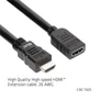 Kép 4/6 - Club 3D Kábel - CAC-1325 (HDMI 2.0 High Speed 4K60Hz, M/F, 5m, 26AWG)