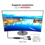 Kép 5/10 - Club 3D Átalakító - CAC-1331 (HDMI 2.0 to DisplayPort 1.2 4K60Hz HDR M/F, USB-A táp, 25cm)