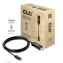 Kép 1/10 - Club 3D Kábel - CAC-1334 (HDMI to USB-C, Aktív, M/M, 4K60Hz, 1.8m)