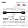 Kép 3/10 - Club 3D Kábel - CAC-1370 (HDMI 2.1 Ultra High-Speed, 48Gbps, 4K120Hz, 8K60Hz, 1.5m, HDMI M/M, alacsony EMI, VRR, QMS)