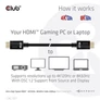 Kép 3/10 - Club 3D Kábel - CAC-1371 (HDMI 2.1 Ultra High Speed, 4K120Hz, 8K60Hz, Ultra High Speed, 48Gbps, M/M, 1m)