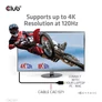 Kép 7/10 - Club 3D Kábel - CAC-1371 (HDMI 2.1 Ultra High Speed, 4K120Hz, 8K60Hz, Ultra High Speed, 48Gbps, M/M, 1m)