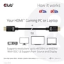 Kép 3/10 - Club 3D Kábel - CAC-1373 (HDMI 2.1 Ultra High-Speed, 48Gbps, 4K120Hz, 8K60Hz, M/M, 3m)