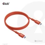 Kép 1/10 - Club 3D Kábel - CAC-1511 (USB2 Type-C, 480Mb, 240W PD EPR, 1m, Bidirektional, USB-IF tanúsítvány)
