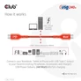Kép 8/10 - Club 3D Kábel - CAC-1573 (USB2 Type-C, M/M Kétirányú, 480Mb, 240W EPR, 2m)