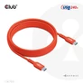 Kép 9/10 - Club 3D Kábel - CAC-1573 (USB2 Type-C, M/M Kétirányú, 480Mb, 240W EPR, 2m)