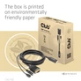 Kép 8/8 - Club 3D Kábel - CAC-1712 (HDMI to VGA, M/M, 2m, 28AWG, 1080p, 3.5mm jack, Micro USB táplálás)