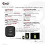 Kép 10/10 - Club 3D Hálózati töltő - CAC-1913EU (65W GAN, Triple port 2xUSB-C 1xUSB-A PD 3.0)
