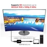 Kép 4/5 - Club 3D Átalakító - CAC-2113 (Mini DisplayPor 1.1a to VGA, fekete, aktív, 1920x1200@60Hz, kompatibilis AMD/Nvidia/Intel)