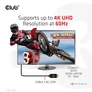 Kép 4/9 - Club 3D Kábel - CAC-2314 (HDMI 2.0 4K60Hz RedMere, M/M, 15m, 18Gbps, UHD, AWG28)
