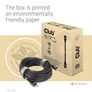 Kép 9/9 - Club 3D Kábel - CAC-2314 (HDMI 2.0 4K60Hz RedMere, M/M, 15m, 18Gbps, UHD, AWG28)