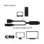 Kép 4/7 - Club 3D Átalakító - CAC-2330 (HDMI to DisplayPort, 4K30Hz, FHD120Hz, USB-A táp)