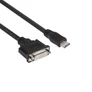 Kép 1/7 - Club 3D Átalakító - CAC-HMD>DFD (HDMI MALE to DVI-D FEMALE, passzív, digitális jelekhez, nincs analóg)