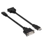 Kép 2/7 - Club 3D Átalakító - CAC-HMD>DFD (HDMI MALE to DVI-D FEMALE, passzív, digitális jelekhez, nincs analóg)