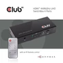 Kép 9/10 - Club 3D Switch - CSV-1370 (HDMI 2.0, 4K60HZ, 4 Port, IR távvezérlővel)