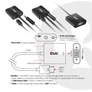 Kép 5/8 - Club 3D Átalakító - CAC-1302 (HDMI 1.4 to VGA + Audio, 1080p@60Hz, Micro USB power)