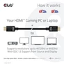 Kép 3/10 - Club 3D Kábel - CAC-1372 (HDM 2.1, 4K120Hz, 8K60Hz, 48Gbps, 2m, M/M)