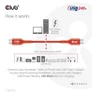 Kép 8/10 - Club 3D Kábel - CAC-1515 (USB2.0 Type-C, 480Mb, 240W PD, 4m, kétirányú, USB-IF Certified)