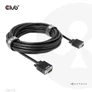 Kép 6/9 - Club 3D Kábel - CAC-1710 (VGA Bidirectional, M/M, 10m, 28AWG, 1080p)