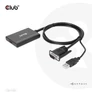 Kép 6/8 - Club 3D Átalakító - CAC-1720 (USB-A & VGA to HDMI, M/F, 0.6m, 28AWG, Full HD 1080p)