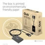 Kép 8/8 - Club 3D Átalakító - CAC-1720 (USB-A & VGA to HDMI, M/F, 0.6m, 28AWG, Full HD 1080p)