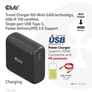 Kép 4/10 - Club 3D Hálózati töltő - CAC-1908EU (100W GAN, USB-IF, egyportos USB-C, PD 3.0 támogatás)