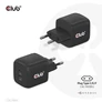 Kép 1/10 - Club 3D Hálózati töltő - CAC-1909EU (45W GAN, USB-C Dual Port, PD 3.0, PPS, Kétportos)