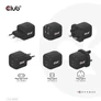 Kép 2/10 - Club 3D Hálózati töltő - CAC-1909EU (45W GAN, USB-C Dual Port, PD 3.0, PPS, Kétportos)