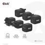 Kép 3/10 - Club 3D Hálózati töltő - CAC-1909EU (45W GAN, USB-C Dual Port, PD 3.0, PPS, Kétportos)