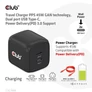 Kép 5/10 - Club 3D Hálózati töltő - CAC-1909EU (45W GAN, USB-C Dual Port, PD 3.0, PPS, Kétportos)