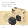 Kép 10/10 - Club 3D Hálózati töltő - CAC-1909EU (45W GAN, USB-C Dual Port, PD 3.0, PPS, Kétportos)